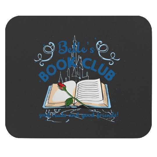 Disney Princess Belle Book Club Mouse Pads, Disney Beauty and The Beast Mouse Pads, Disney Vacation Mouse Pads, Disney Girl Trip, Disney Mouse Pads