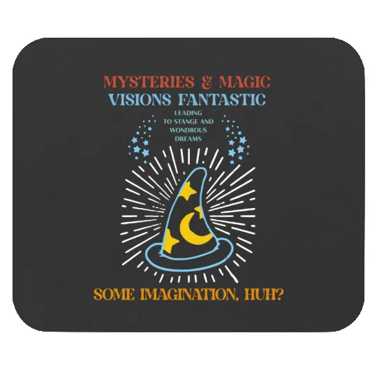 Sorcerer Mickey Hat Disney Mouse Pads, Mysteries Magic Vision Fantastic, Magic Kingdom Park