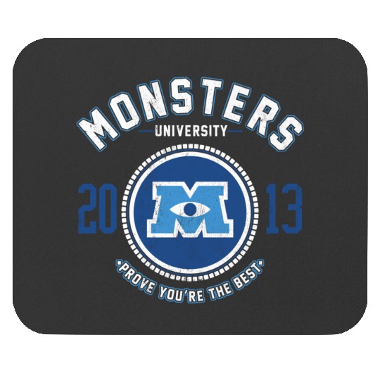 Discover Disney Pixar Monsters University Logo Graphic Mouse Pads