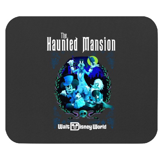 Disney The Haunted Mansion Mouse Pads, Retro Mickey And Friends