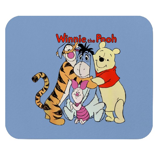 We Are Family- Winnie The Pooh Mouse Pads, Pooh And Fiends Disney Mouse Pads