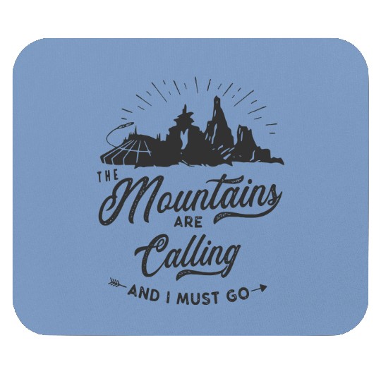Mountains Are Calling Mouse Pads, Disney Splash Mountain, Disney Mountain Mouse Pads