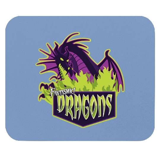 Disney Maleficent Fantasmic Dragon Mouse Pads / Disney Villains Mouse Pads