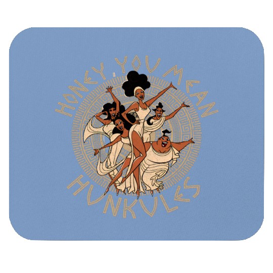 Disney Hercules Diva The Muses Honey You Mean Hunkules Retro 90s Mouse Pads
