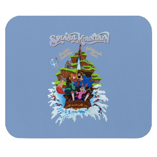 Splash Mountain Vintage Mouse Pads, Brer Bear, Brer Fox And Brer Rabbit, Disneyland Mouse Pads