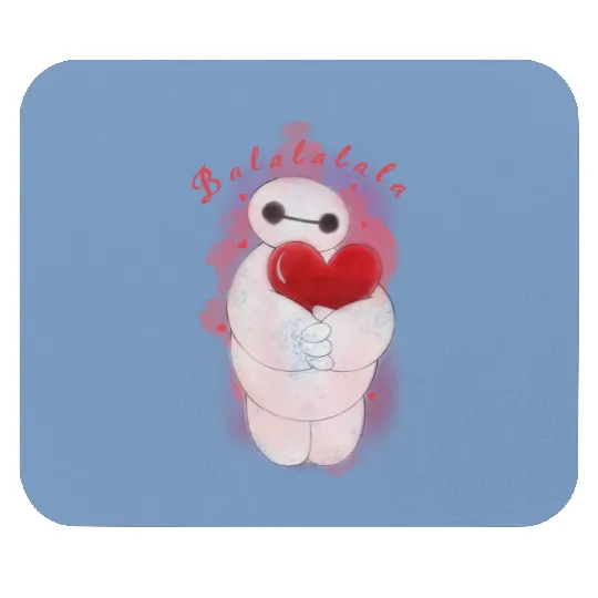 Ba La La La Baymax Disney Valentine Mouse Pads, Baymax Disney Mouse Pads