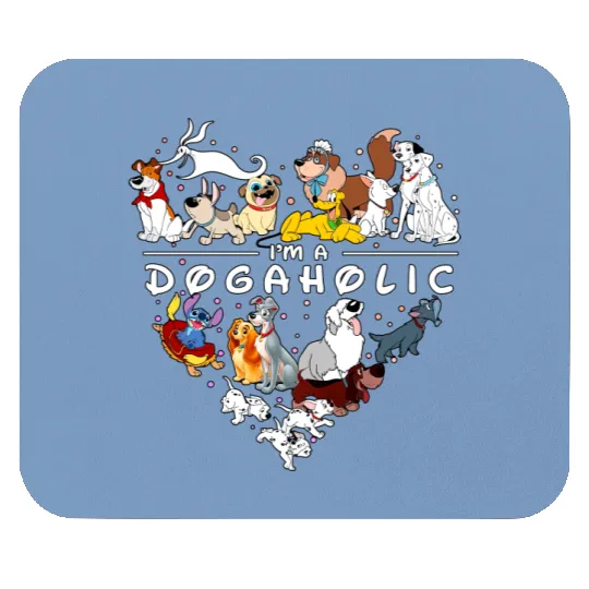Disney Dogaholic Mouse Pads, Disney Inspired, Stitch