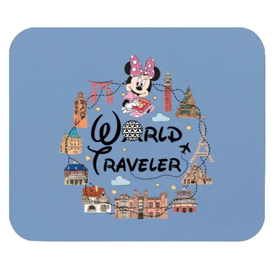 Disney Epcot  Mouse Pads, Epcot Minnie Mouse Pads