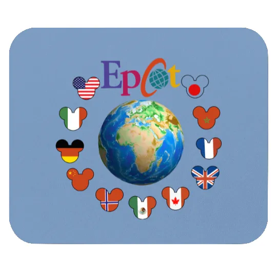 Epcot World Traveler List Of Epcot Countries Disney Matching Family 2023 Mouse Pads