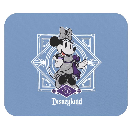 Cute Minnie Mouse Disney 100 Mouse Pads, Disneyland 2023 Trip 100th Anniversary