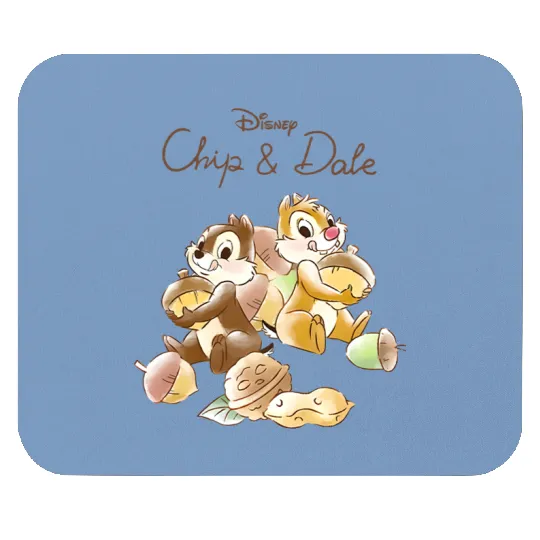 Chip n Dale Mouse Pads, Mouse Pads, Mouse Pads, Disney Character Mouse Pads , Chip and Dale Characters