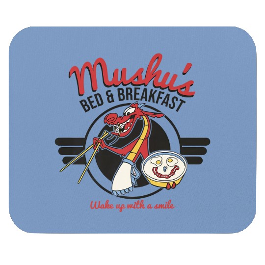 Disney Mulan Mushu's Bed and Breakfast Poster Mouse Pads