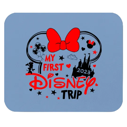 My First Disney Trip Minnie Mouse - Disney Trip Mouse Pads