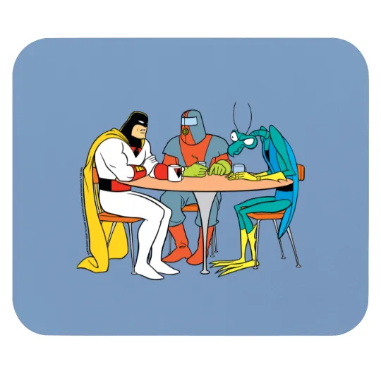 Space Ghost Brak and Zorak Royal Blue Mouse Pads
