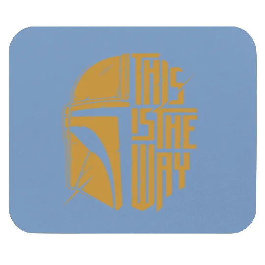 This Is The Way Mouse Pads, Galaxy edge Mouse Pads, Mandalorian Mouse Pads, Disneyland Mouse Pads