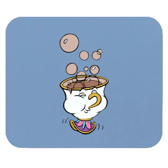 Beauty And The Beast Chip Disney Art Mouse Pads