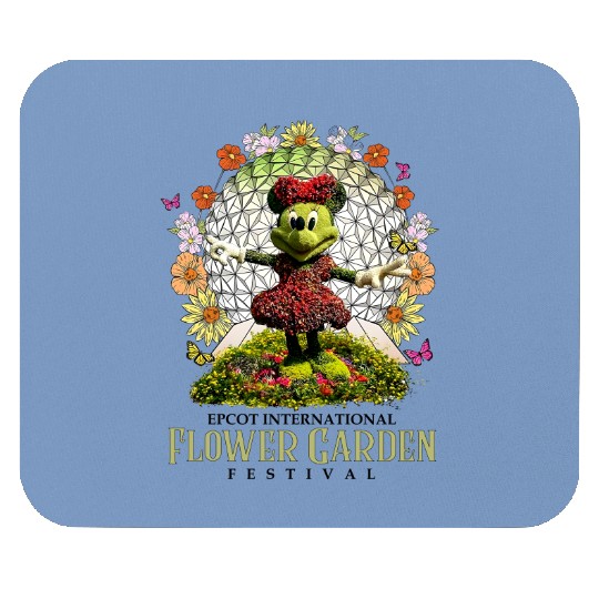 Disney Epcot International Flower and Garden Festival 2023 Mouse Pads, Let The Magic Blossom Disney Mouse Pads