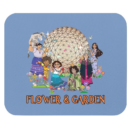 Disney Encanto Epcot Flower And Garden Let Mouse Pads