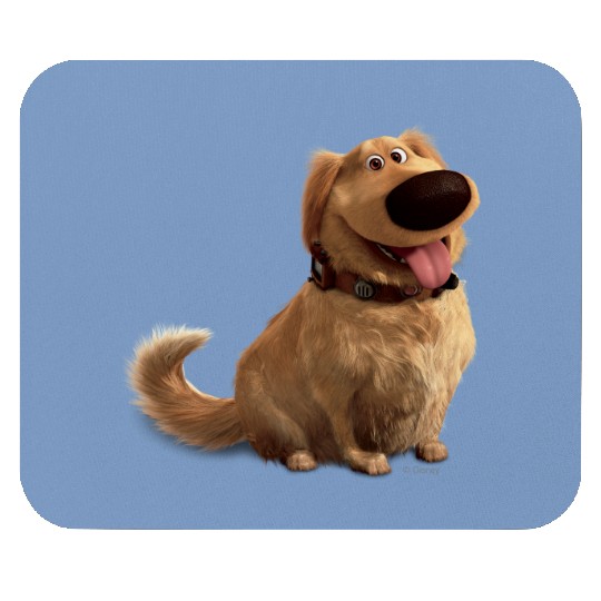 Dug the Dog from Disney Pixar UP - smiling Mouse Pads
