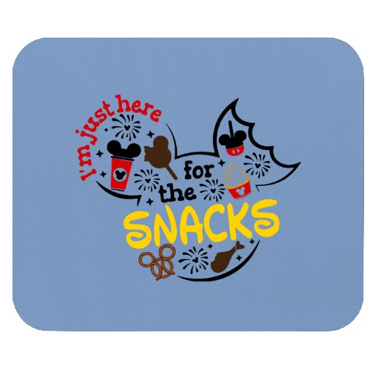 Disney Here For The Snacks Mouse Pads