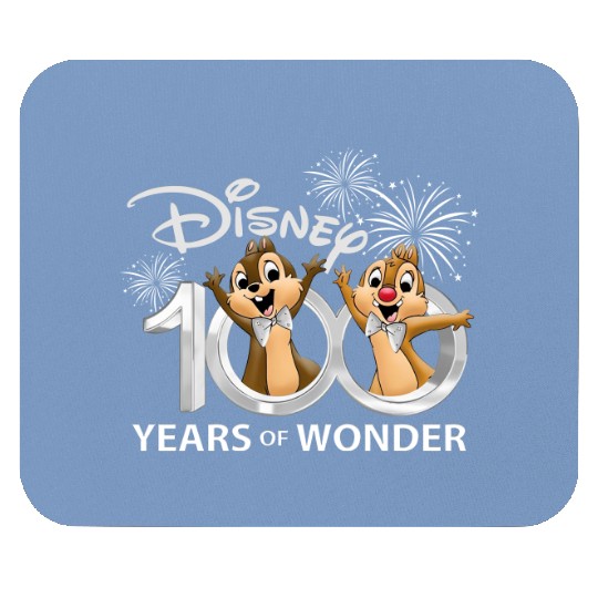 Chip and Dale Disney 100th Anniversary Mouse Pads, Disney 100 Years Of Wonder Mouse Pads