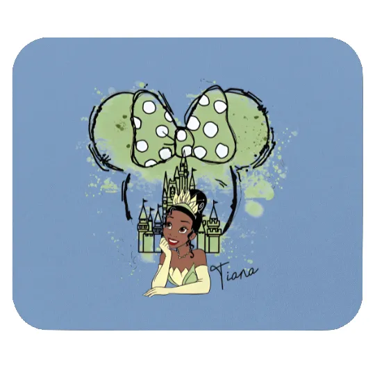 Princess Tiana Tank, Disney Watercolor Castle Mouse Pads, Disney Tiana Tank, Disney Girl Trip