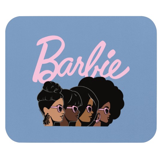 Black Barbie Mouse Pads- Afro Barbie Mouse Pads