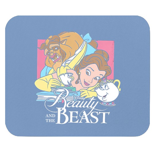Disney Beauty And The Beast Vintage Mouse Pads, Disney Princess Mouse Pads