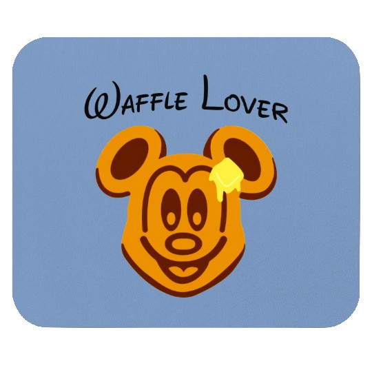Waffle Mouse Mouse Pads, Mickey Waffle Lover Mouse Pads, Disney Epcot Mouse Pads