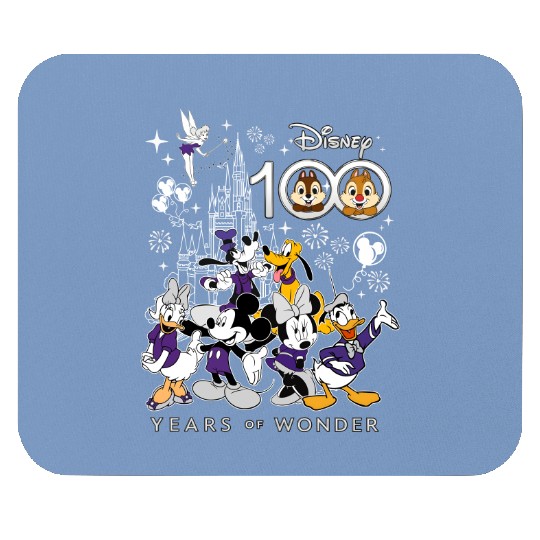 Disney 100 Years Of Wonder Mouse Pads, Mickey And Friends 100th Anniversary