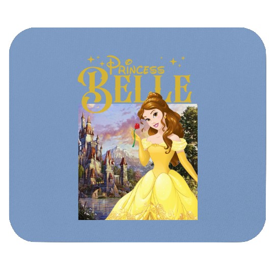 Disney Belle Mouse Pads, Disney Princess Mouse Pads, Beauty Beast Mouse Pads, Magic Kingdom Mouse Pads