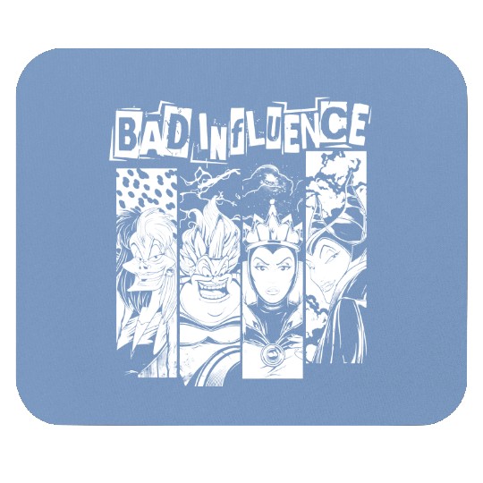 Retro Disney Villains Maleficent Ursula Evil Queen Hades Mouse Pads