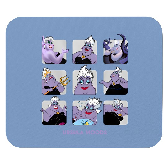 Disney Villains Ursula Moods Mouse Pads, Disney The Little Mermaid Mouse Pads
