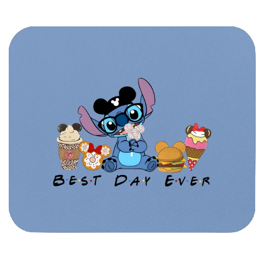 Best Day Ever Mouse Pads, Disney Stitch Mouse Pads, Disney Matching Mouse Pads