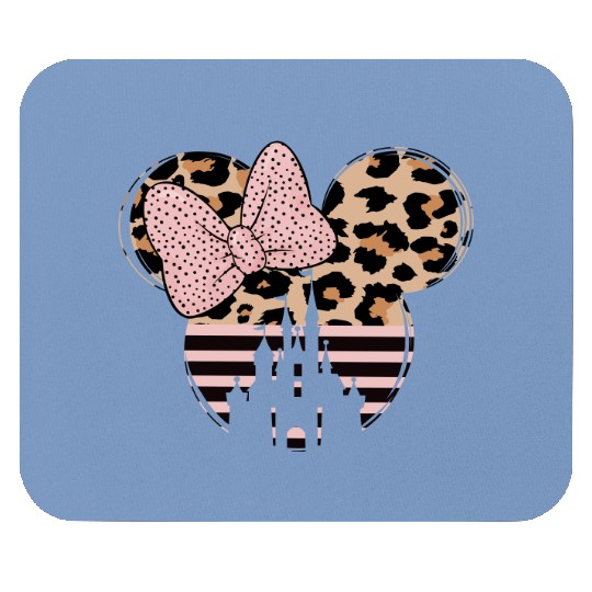 Disney Leopard Mouse Pads, Disney Minnie Mouse Pads, Disneyland Mouse Pads, Disney Mouse Pads