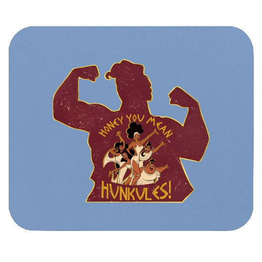 Vintage Disney Hercules Mouse Pads, Diva The Muses, Honey You Mean Hunkules, Retro 90s Disney Mouse Pads