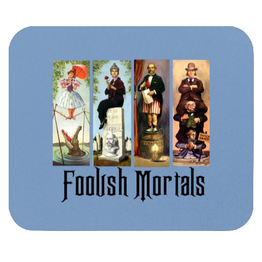 foolish mortals crop top, disney haunted mansion Flowy Cropped Tees