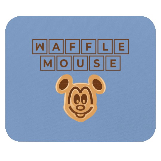 Waffle Mouse Mouse Pads,Disney Epcot Mouse Pads,Mickey Mouse Head,Disney World Mouse Pads