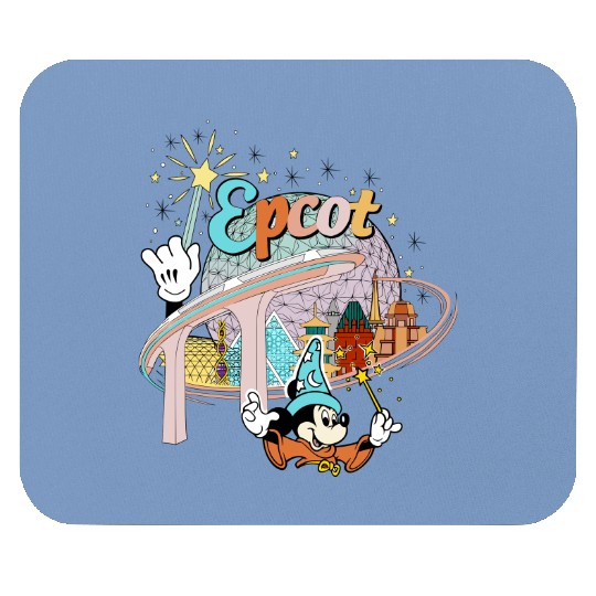 Disney Epcot Mouse Pads, Vintage Epcot 1982 Mouse Pads