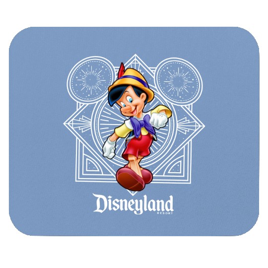 Disneyland Pinocchio 100 Years Of Wonder Mouse Pads Cute Pinocchio Mouse Pads
