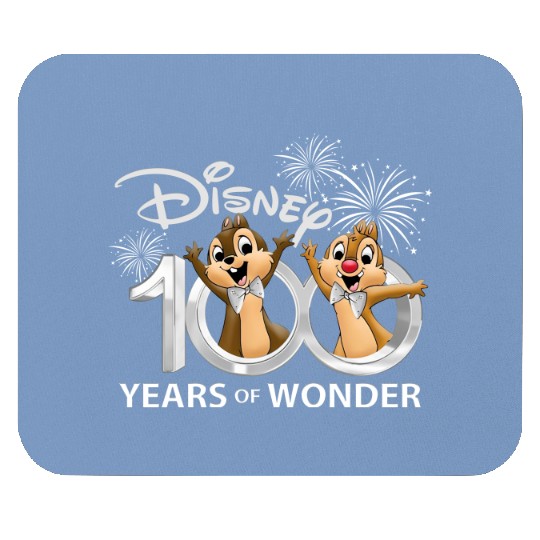 Chip and Dale Disney 100th Anniversary Mouse Pads, Disney 100 Years Of Wonder Mouse Pads