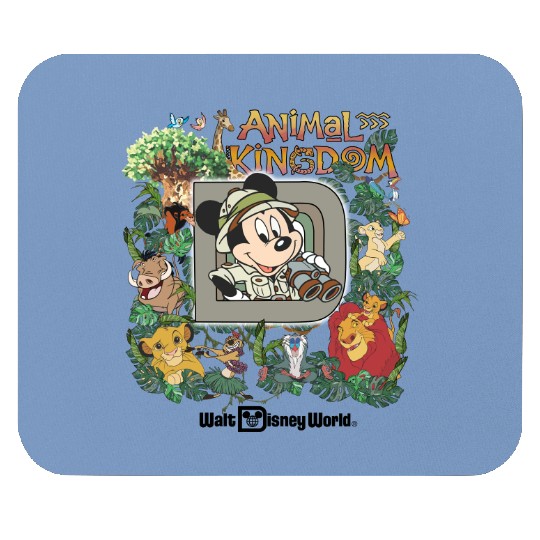 Retro Disneyland Animal Kingdom Mouse Pads, The Lion King Characters Mouse Pads