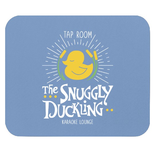 The Snuggly Duckling Mouse Pads, Tangled Movie Mouse Pads, Disney Fan Mouse Pads, Gift Idea