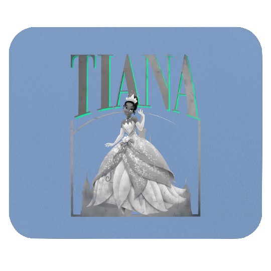 Retro Tiana 90s Mouse Pads, Disney princess Mouse Pads