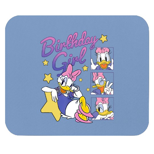 Disney Daisy Duck Birthday Girl Mouse Pads, Disney Daisy Birthday Mouse Pads
