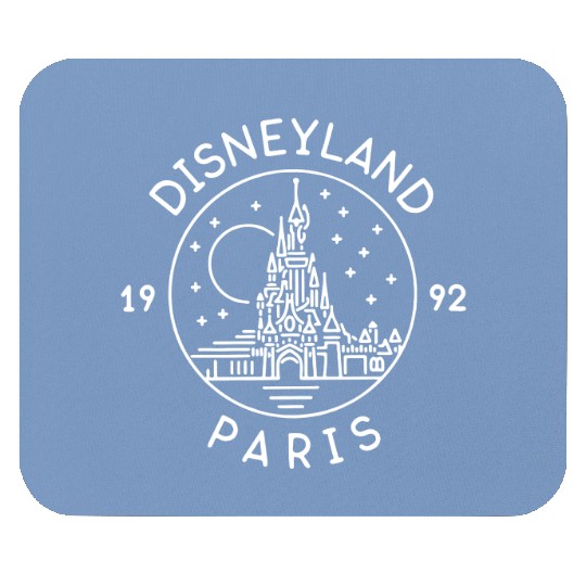 Disneyland Paris 1992 Vintage Mouse Pads, Disney Mouse Pads