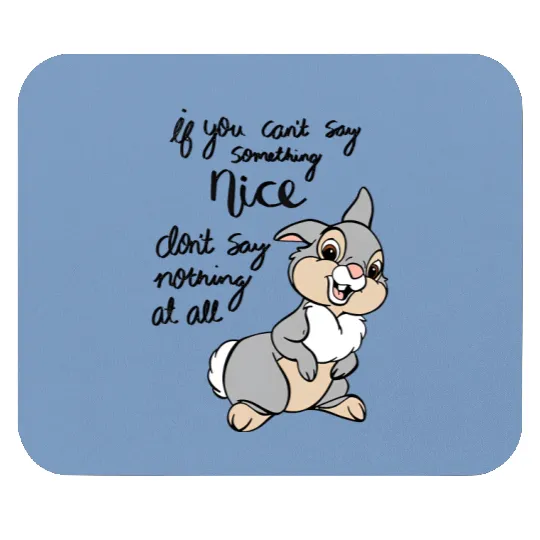  Color Disney Bambi Characters Cute Thumper Retro Mouse Pads