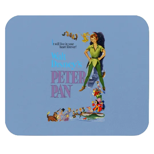 Peter Pan Mouse Pads, Vintage Peter Pan, Disney Mouse Pads, Vintage Disney Mouse Pads