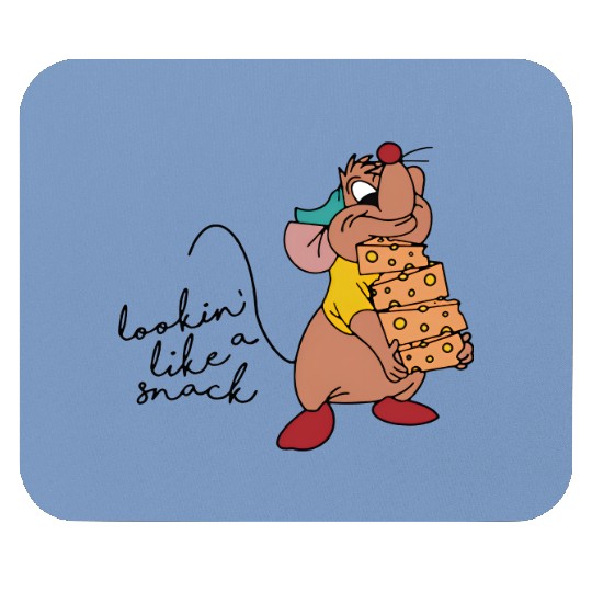 Disney Cinde Princess Funny Gus Lookin' Like A Snack Mouse Pads, Magic Kingdom WDW Unisex Mouse Pads