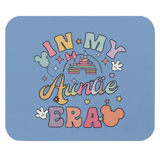 In My Auntie Era Mouse Pads, Disney Aunt Mouse Pads, Ears Mouse Pads for Auntie
